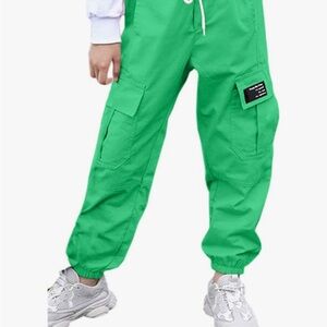 Green Cargo Pants joggers